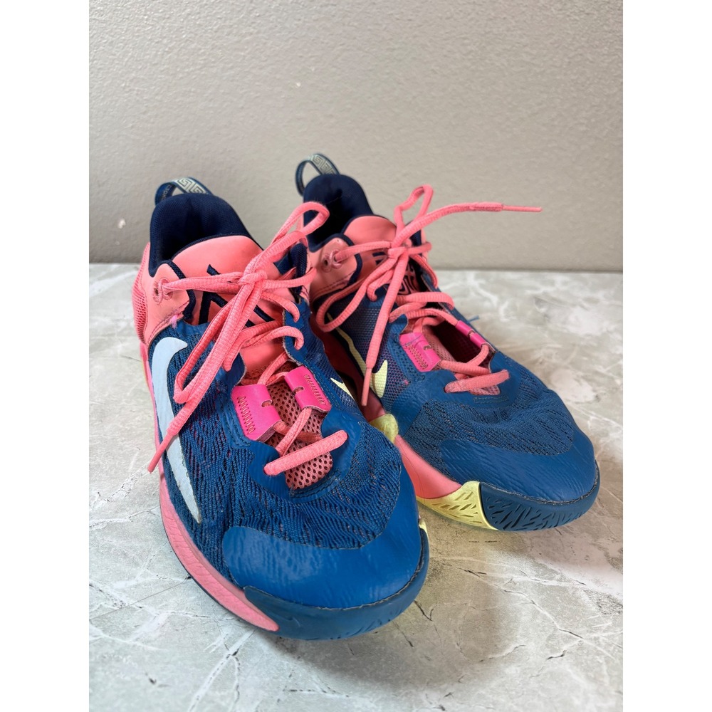 Nike Giannis Immortality 2 Size 6.5 Youth‎ Dark Marina Blue Laser Pink Shoes